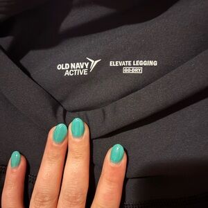 Old Navy Active Elevate Go-Dry Black Leggings